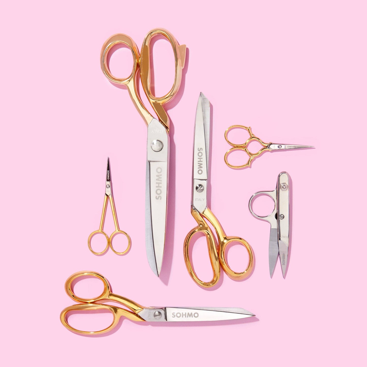 SOHMO Large Tailoring Shears (10" Gold)