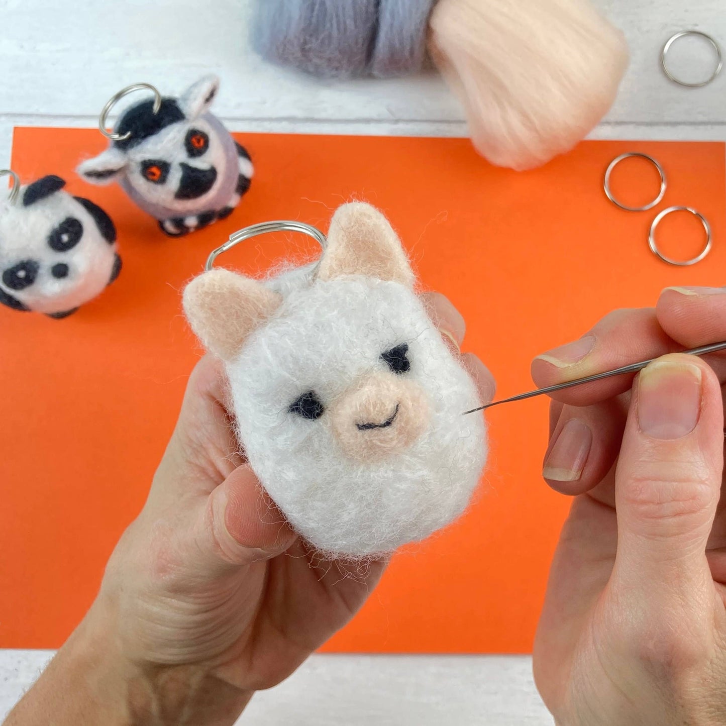 Bergin & Bath Needle Felting Kit: Mini Pets