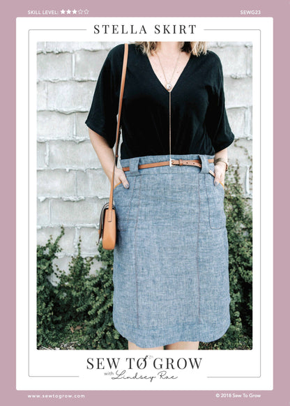 Sew to Grow Stella Skirt Sewing Pattern