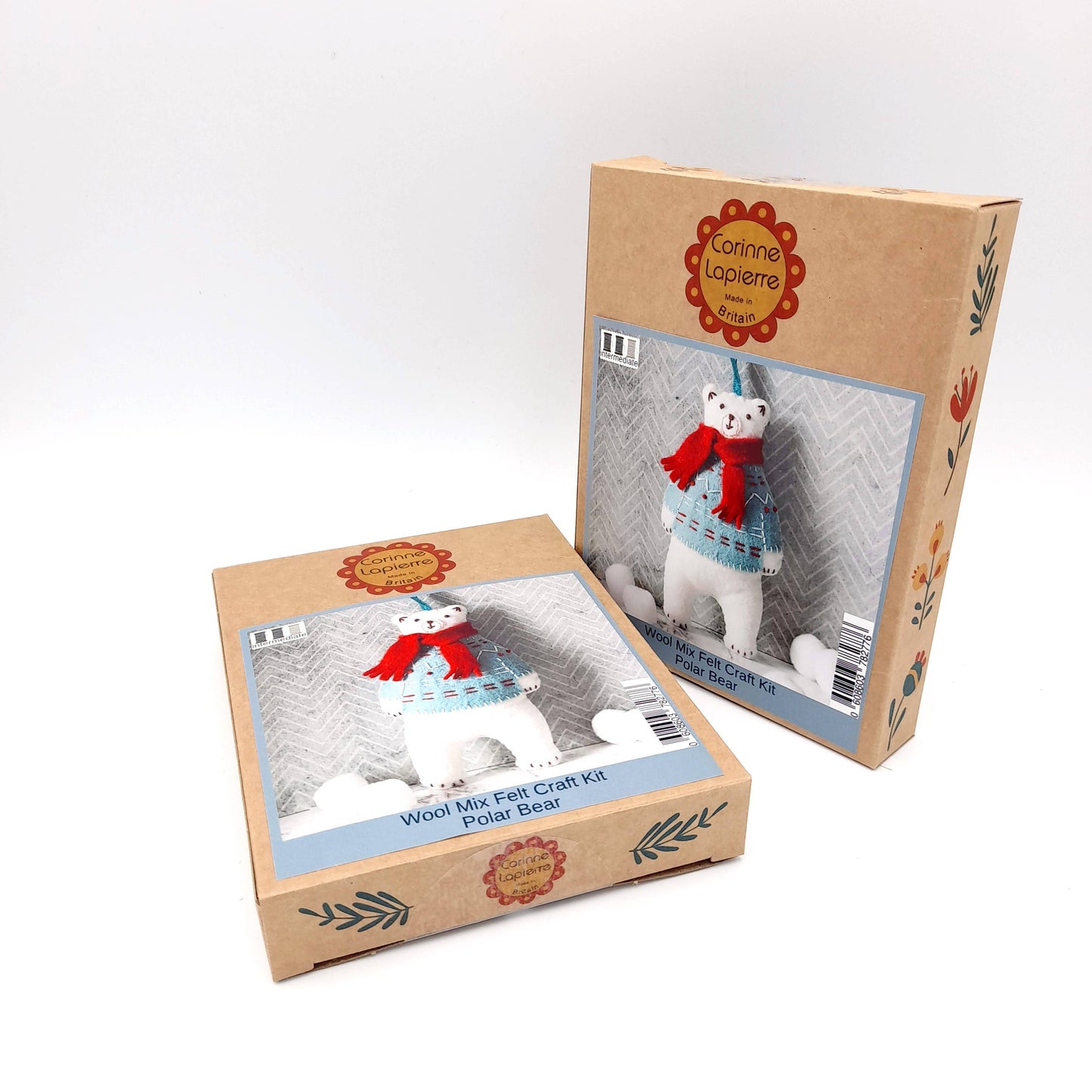 Corinne Lapierre Limited Polar Bear Felt Craft Mini Kit