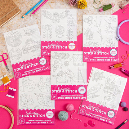 Hawthorn Handmade Christmas Cheer Stick & Stitch Embroidery Pack