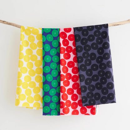 Echino by Kokka Muddy Works Anpan ($56/metre)