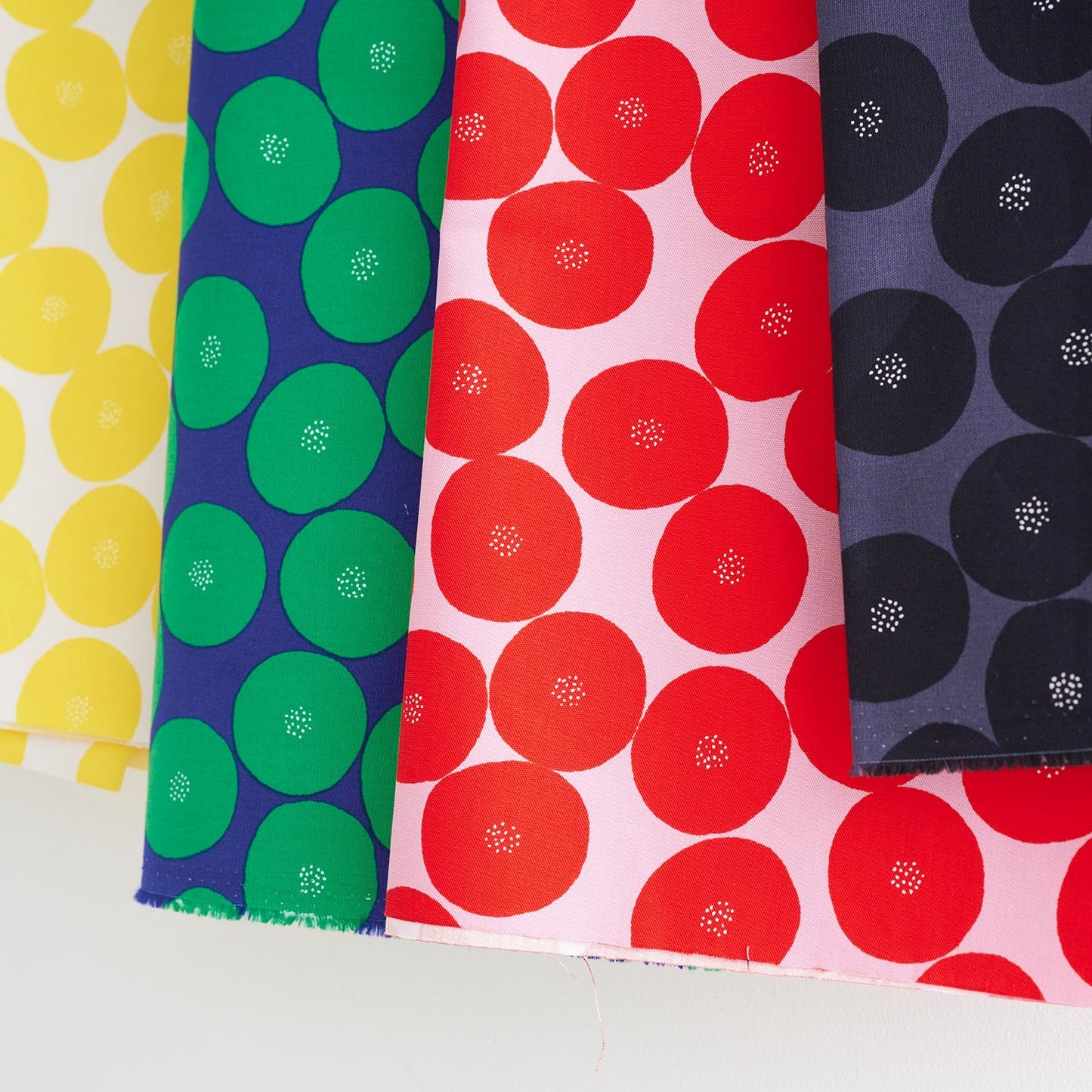 Echino by Kokka Muddy Works Anpan ($56/metre)