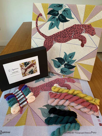 Appletons Leopard Tapestry Kit