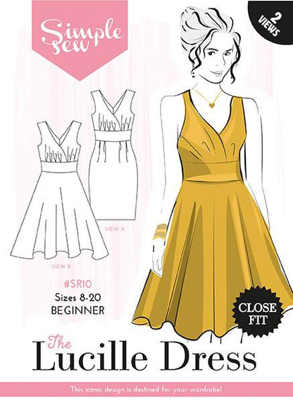 Simple Sew Bundle of Two Patterns (Keira Skirt and Lucille Dress)