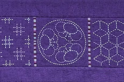 BeBe Bold Seven Treasures Table-Runner Kit (Purple)