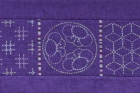 BeBe Bold Seven Treasures Table-Runner Kit (Purple)