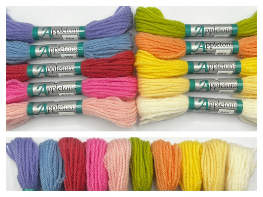 Appletons Tapestry 4 Ply Range (Spring Colours)