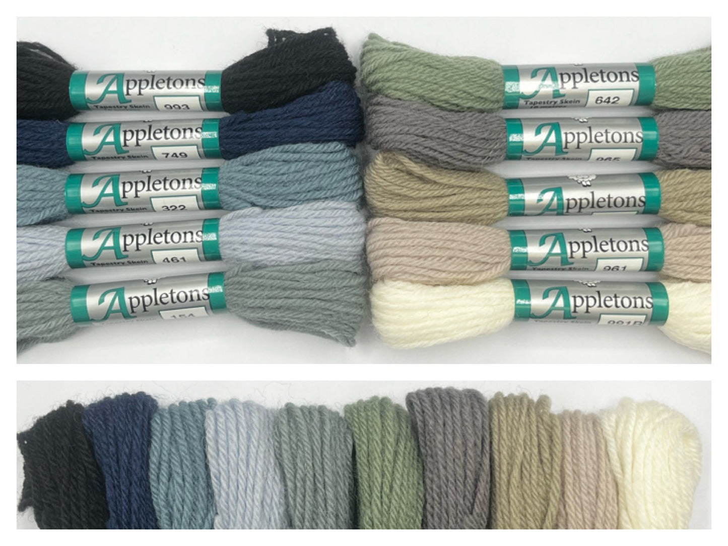 Appletons Tapestry 4 Ply Range (Winter Colours)