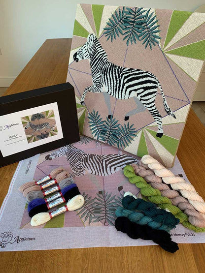 Appletons Zebra Tapestry Kit