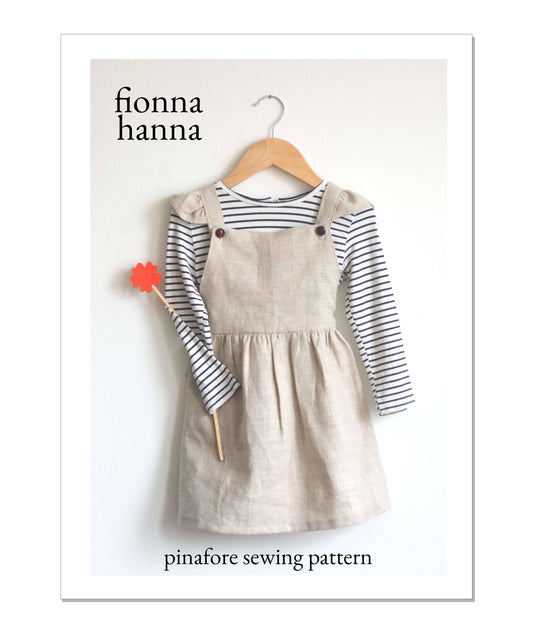 Fionna Hanna Pinafore Ruffle Dress for Children