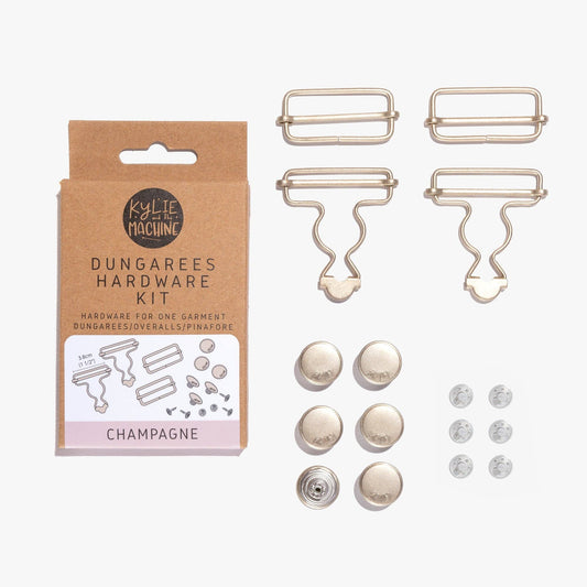 Kylie and the Machine Dungarees Hardware Kit (Champagne)