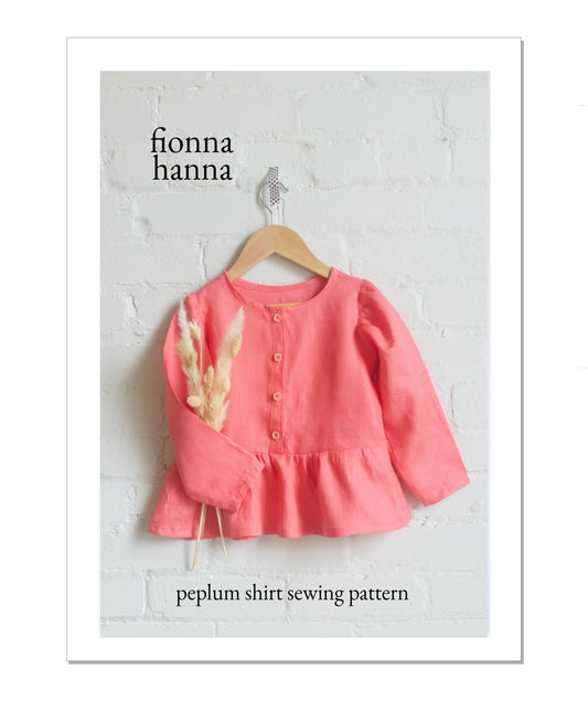 Fionna Hanna Peplum Shirt for Children