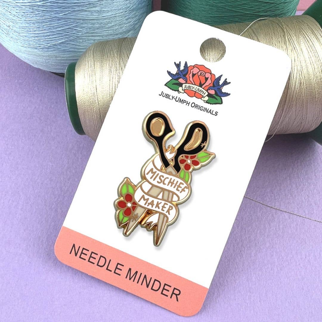 Jubly-Umph 'Mischief Maker' Enamel Needle Minder