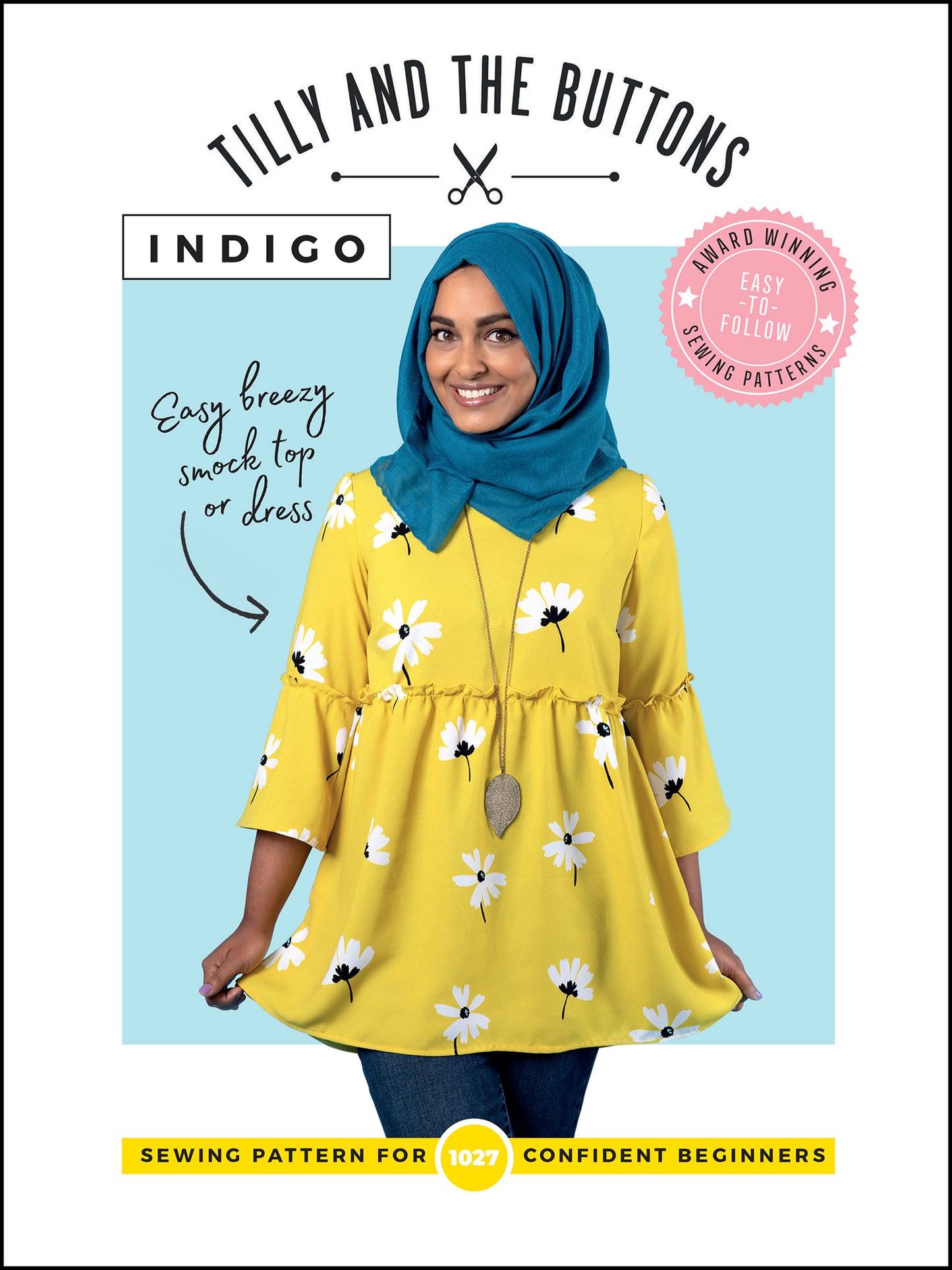Tilly and the Buttons Indigo Smock
