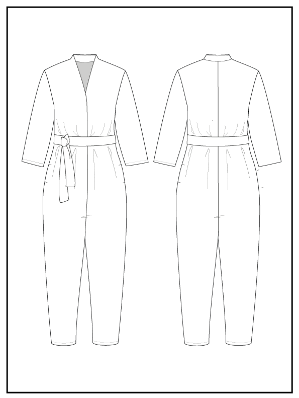 The Assembly Line V-Neck Jumpsuit