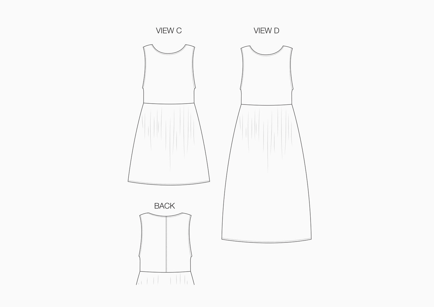 Common Stitch Fawn Dress Set by Common Stitch