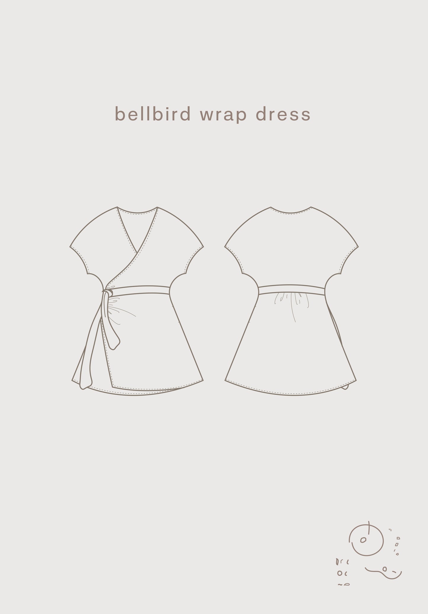 Common Stitch Bellbird Wrap Dress and Top