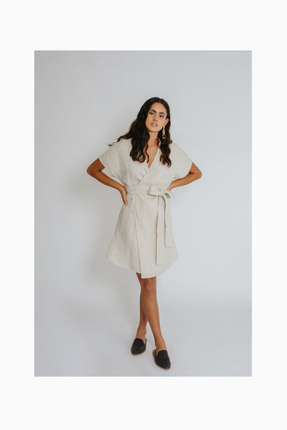 Common Stitch Bellbird Wrap Dress and Top