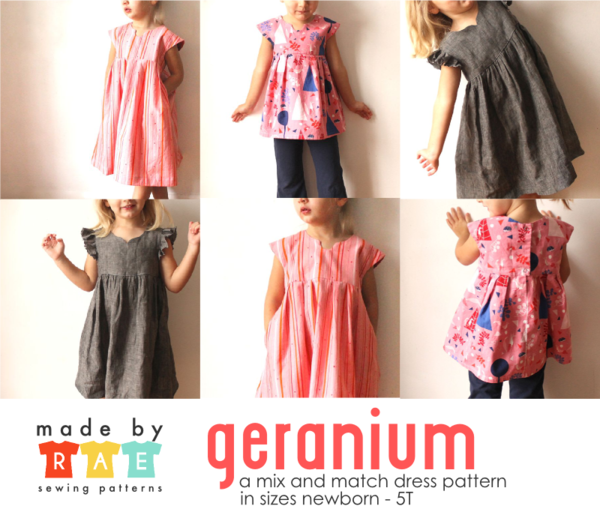 Made by Ray Geranium Dress