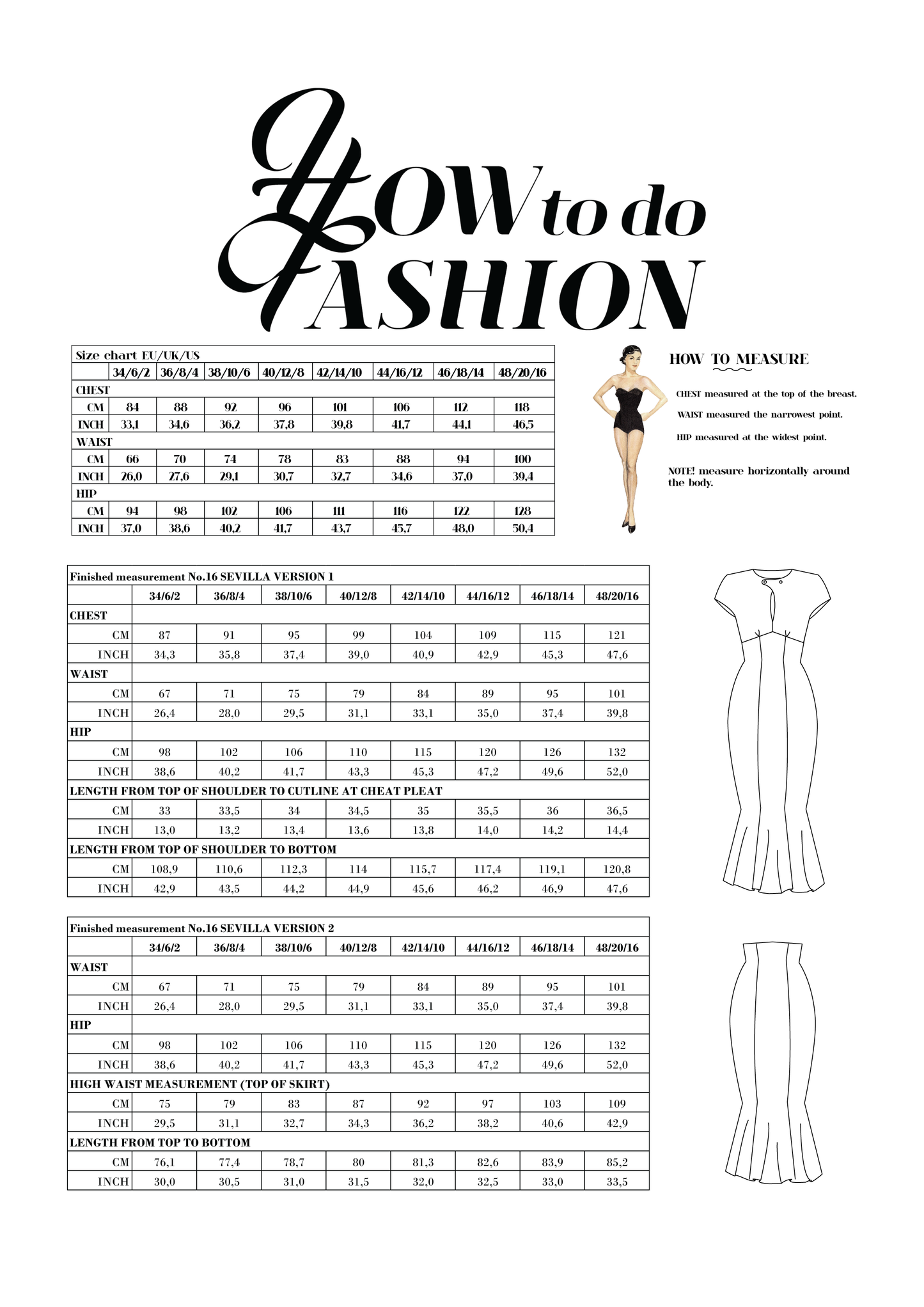 How To Do Fashion No. 16 Sevilla Dress